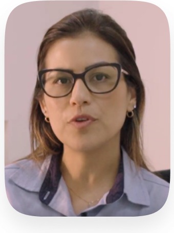 Retrato de Roberta Bohrer, do Grupo Breitkopf